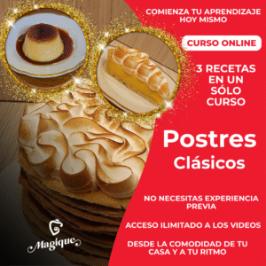 Curso Online - Postres clásicos