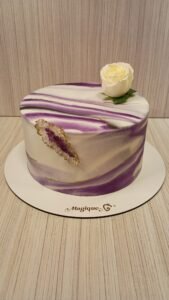 Layer cake desde cero (forrado mármol)