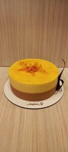 Mousse de chocolate y naranja